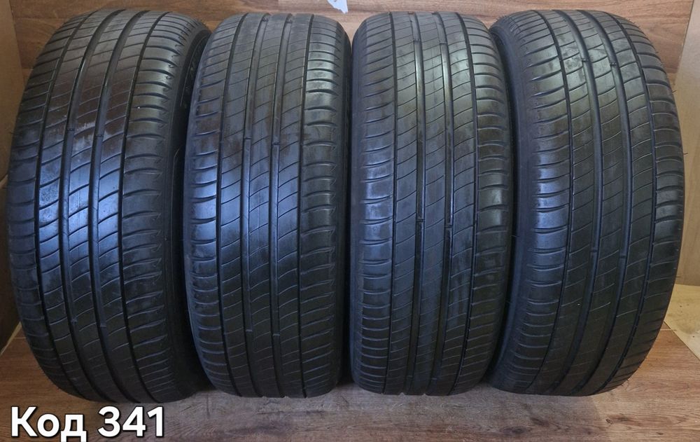 Літні шини Michelin R17 215/55 2018 Німеччина — 2 шт, 4 мм