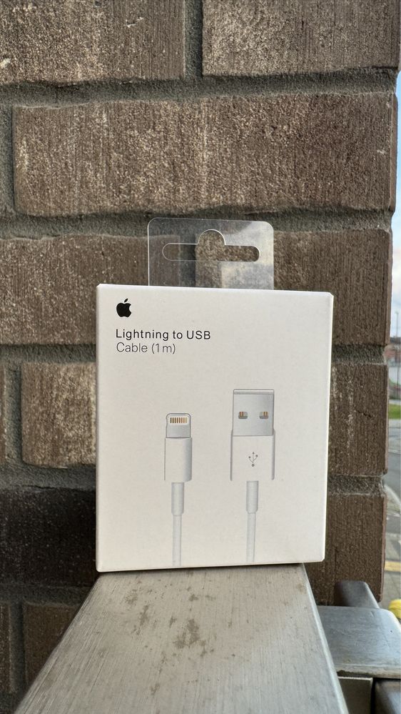 Kabel Ligthning USB -A 1 M White