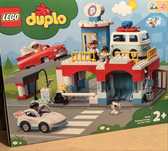 Lego Duplo Parking piętrowy i myjnia  samochodowa 10948 . Unikatowy !
