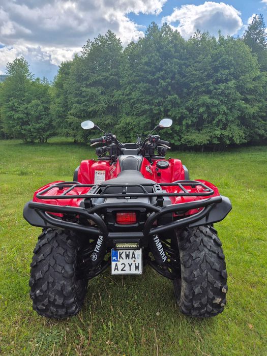 Yamaha Grizzly 700 z Homologacją + pług do odśnieżania