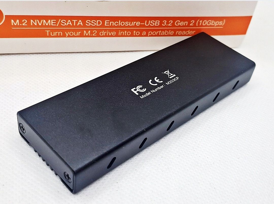 Obudowa dysku SSD M2 M.2 Fideco NVME/SSD