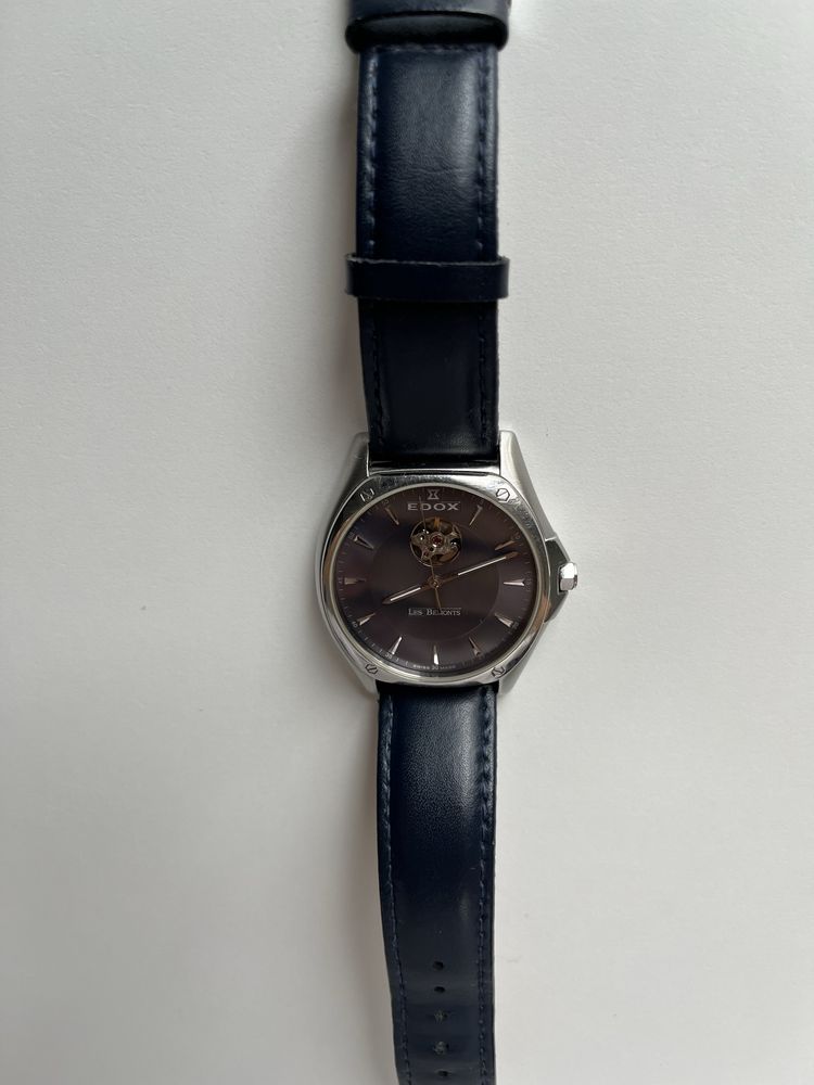 Edox Les Bémonts Open Heart • Szwajcarski Zegarek Automatyczny
