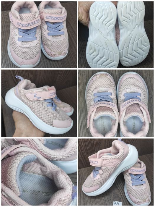 Детские макосины  красовки Skechers 24  14.5 см