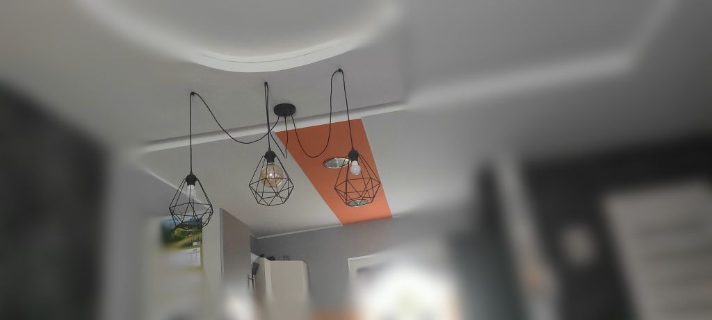 Lampa wisząca pająk