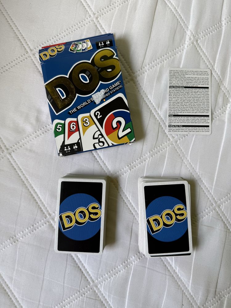 Gra karciana UNO DOS Mattel