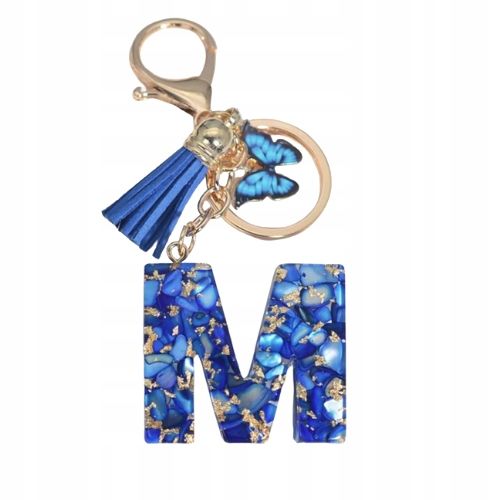Breloczek Z Literą "M" - Breloczek Pełen Uroku