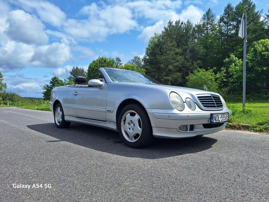 Mercedes-Benz CLK CLK 200 Kabriolet Eleganckie auto z potencjałem