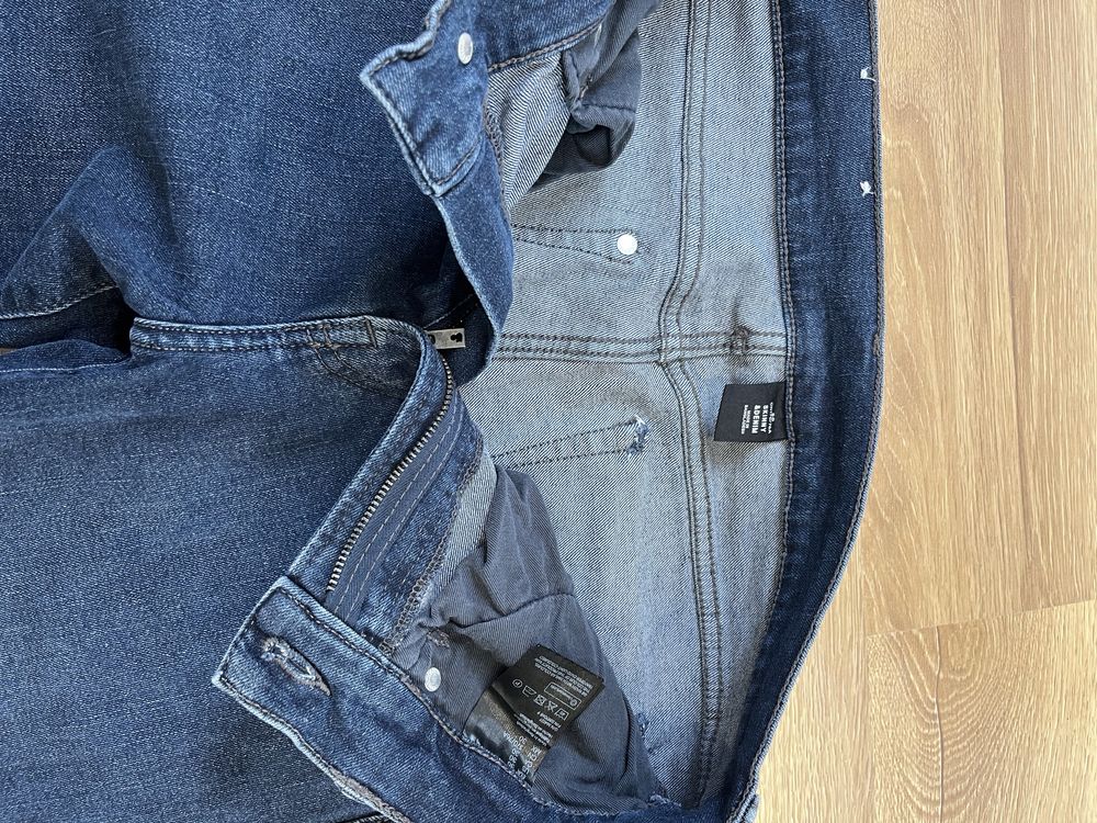 Zestaw . jeansy H&M nowe i bluza wedze narty . 170