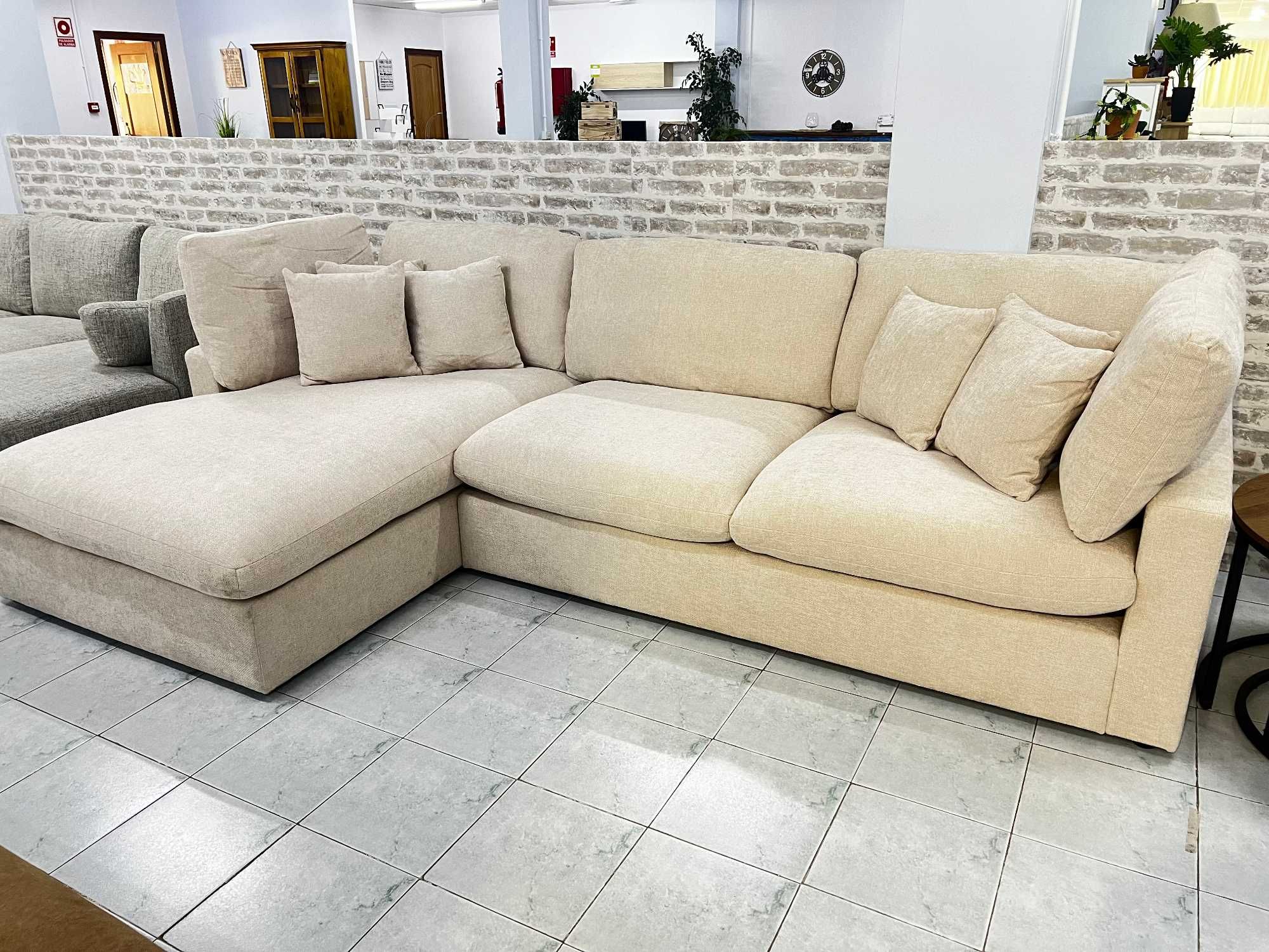 Sofá Chaislongue + Portes grátis + Pagamento no ato da receção