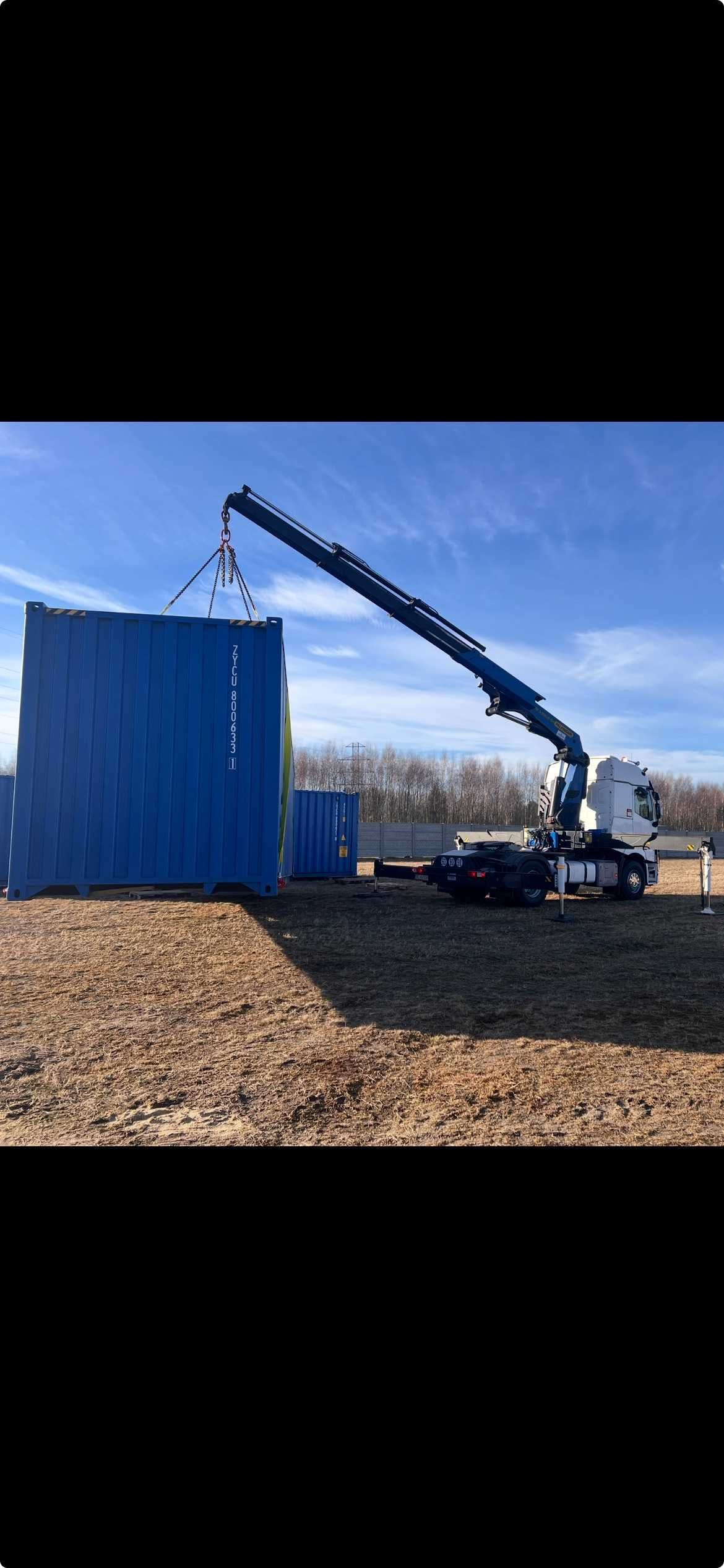 Usługi Dźwig HDS  Max 11.5t Wysięg 10 m Częstochow Kłobuck