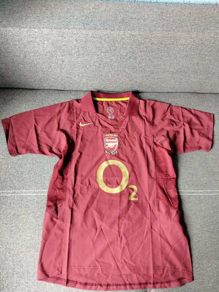 Retro koszulka piłkarska Arsenal Londyn rozmiar M bez nadruku, 05/06