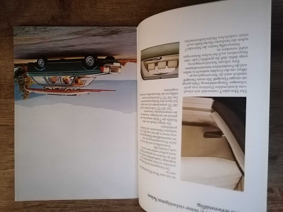 Prospekt Mercedes W123 T123