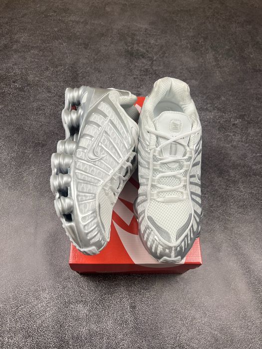 Nike Shox TL Silver Metallic     Арт: Nik62
