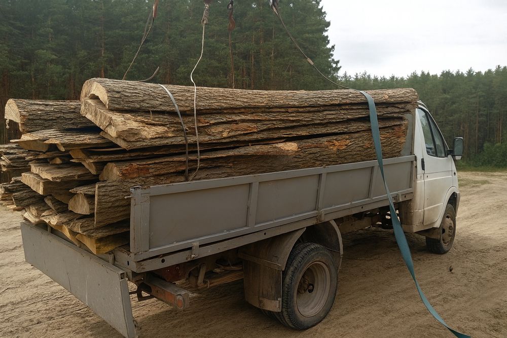 Дрова обзел та рейка дуб та ясен