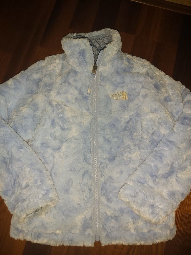 Kurtka dwustronna The North Face wiek 7-8 lat jak nowa