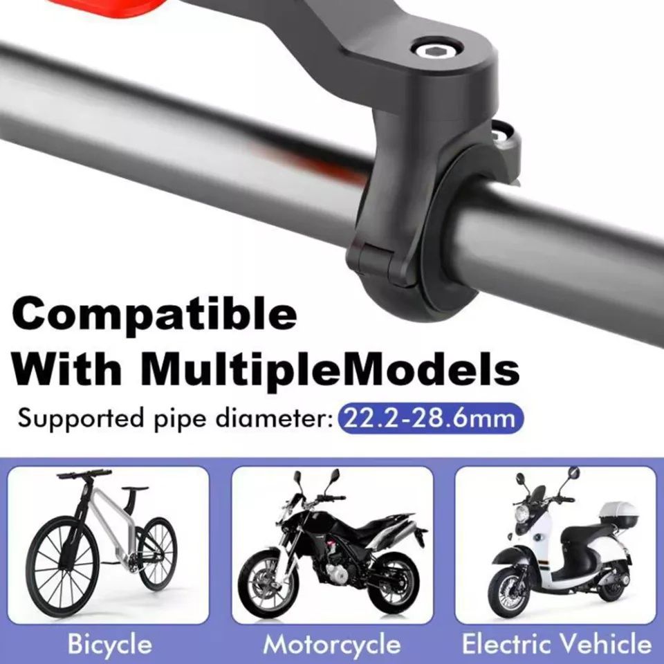 Suporte telemóvel bicicleta moto scooter