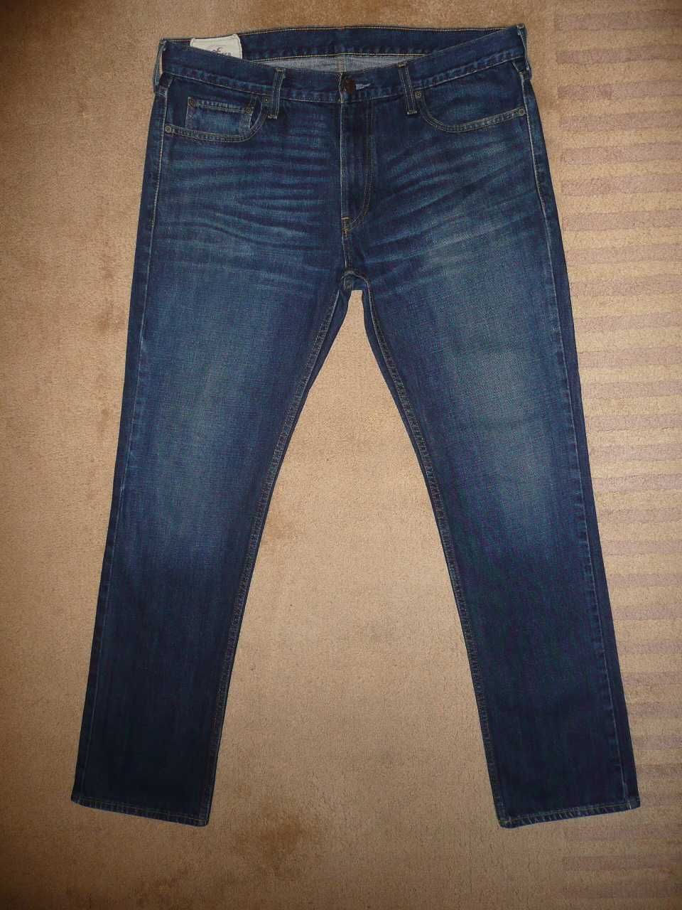 Spodnie dżinsy HOLLISTER W36/L32=48,5/107cm jeansy