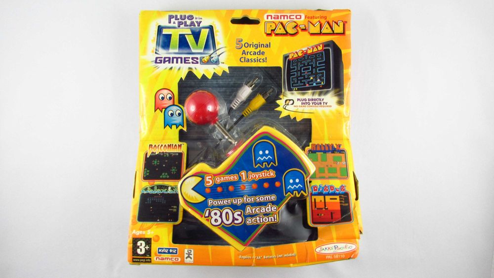JAKKS PACIFIC - Plug & Play - Namco - Retro Konsola do gier PAC-MAN