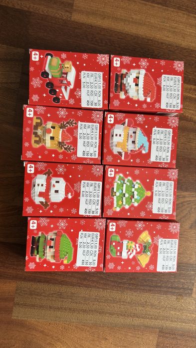 Mini klocki pepco, 8 szt