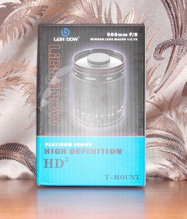 Obiektyw lustrzany Lightdow 500mm 8,0 T2