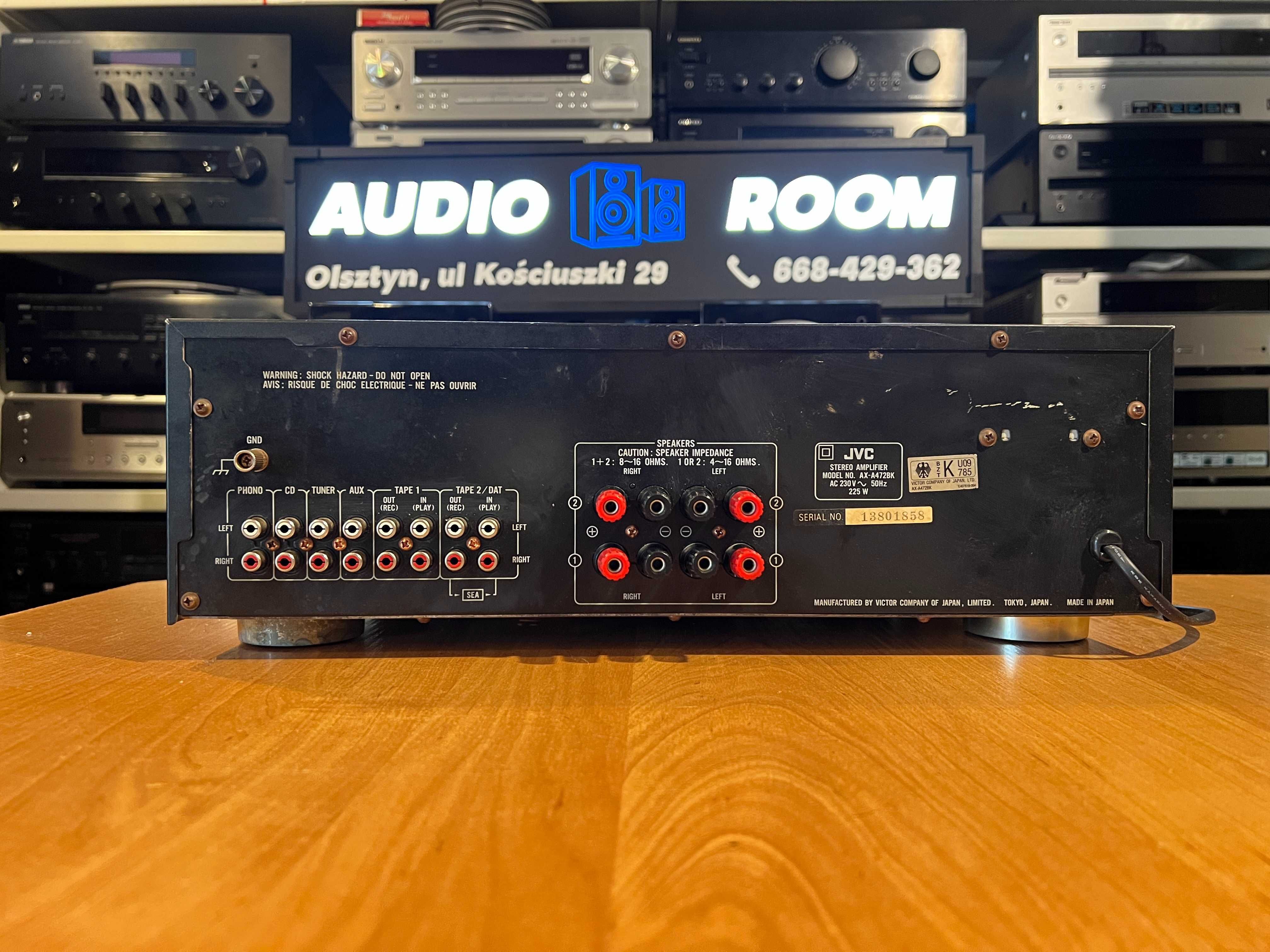 Wzmacniacz JVC AX-A472 Audio Room