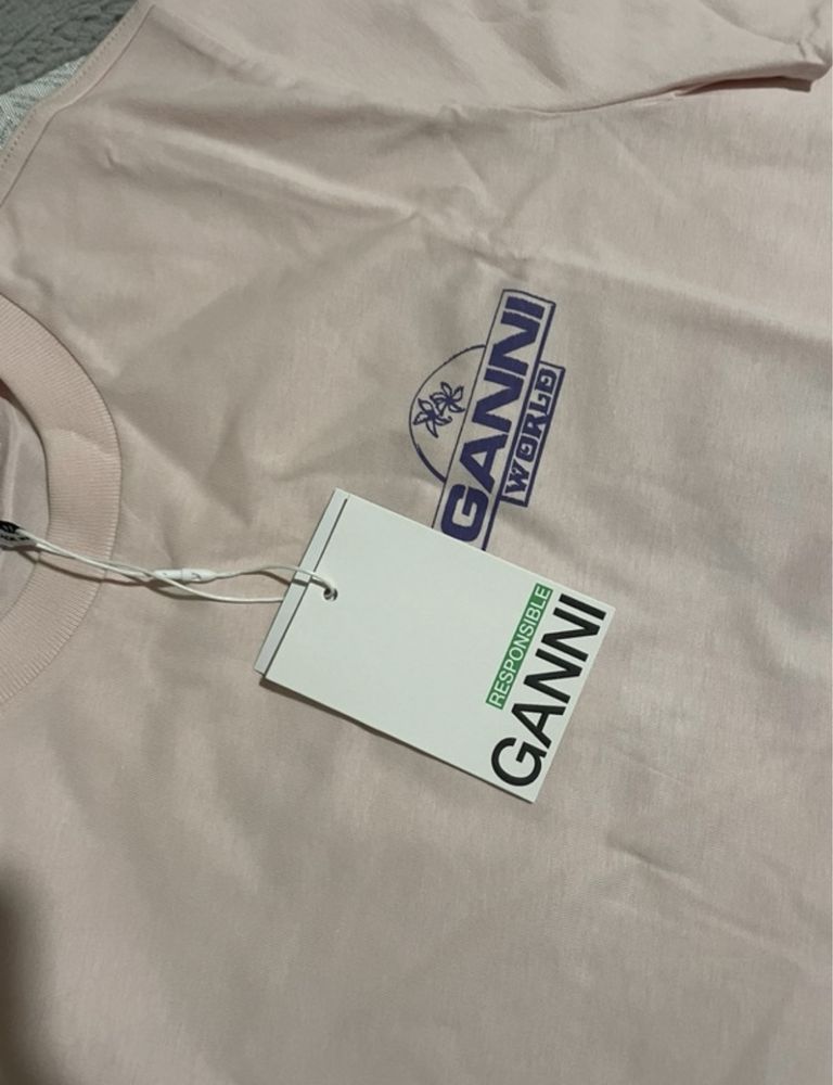Camisola rosa Ganni