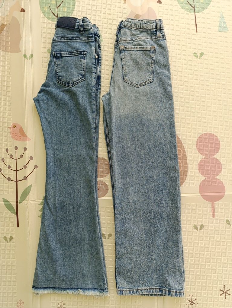 Джинси кльош Altun kids, палаццо H&M, 128-134см