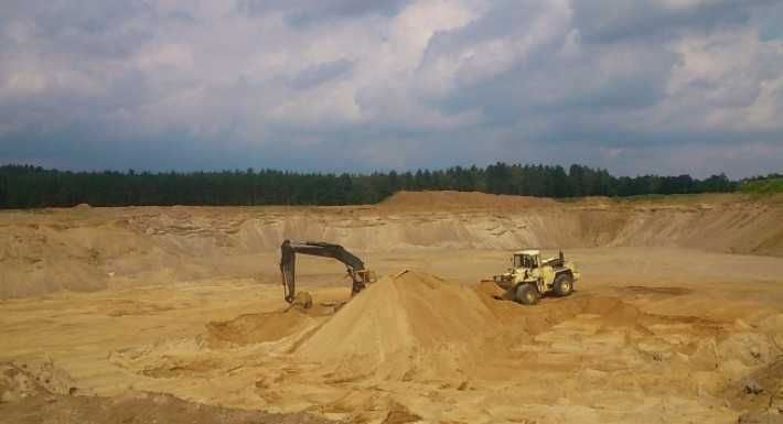 Piasek, Żwir płukany 0-2 mm, 0-4 mm, Pospółka, Piach zwykły zasypowy