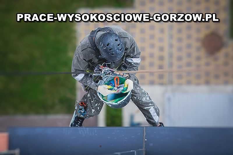 Prace wysokościowe - czyszczenie hal, dachów, okien, wycinka drzew