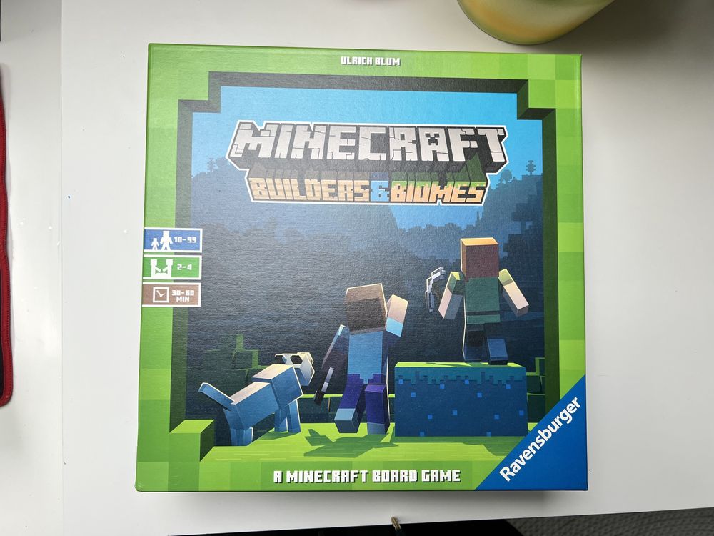 Gra planszowa Minecraft, super dla dzieci