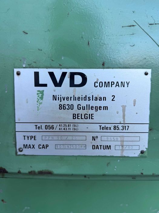 Prasa Krawędziowa LVD PPN 90/25
