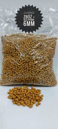 Pellet rybny ziarna zbóż 6mm 5kg