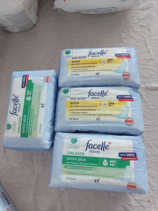 Wkładki higieniczne facelle