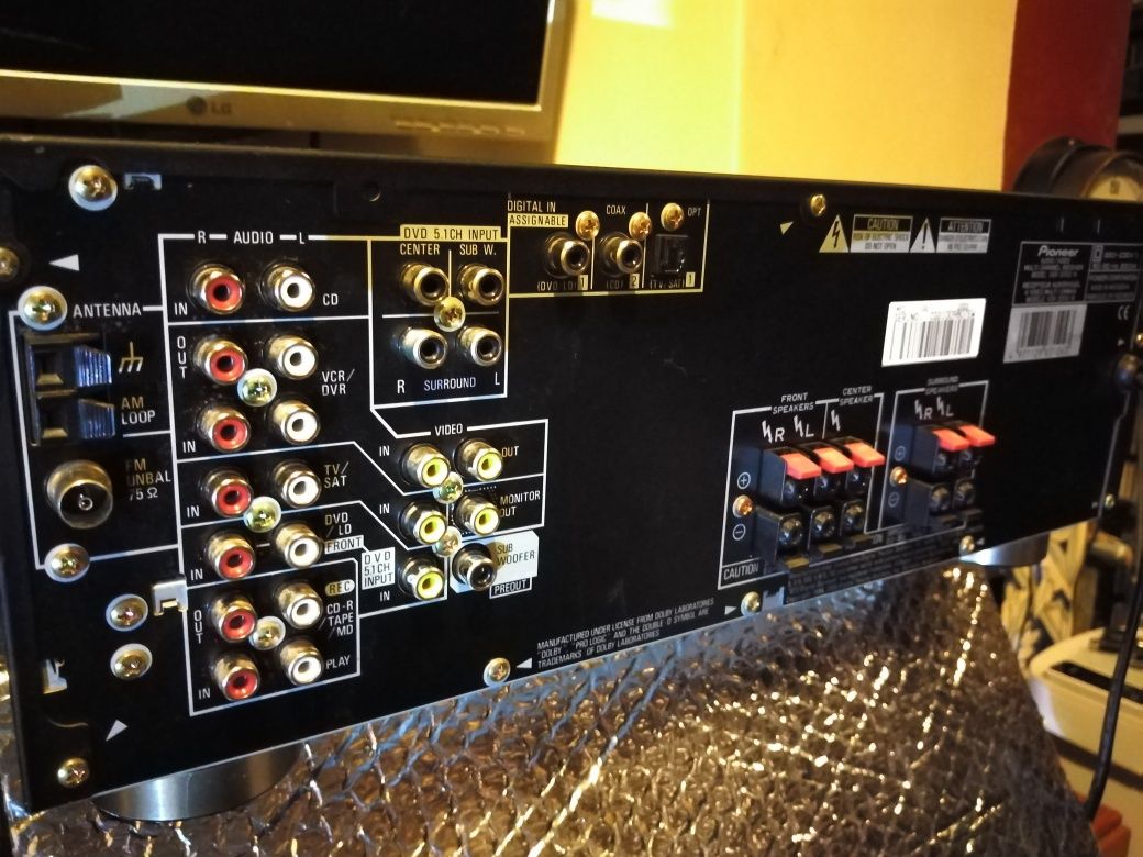 Amplificador 5.1 Pioneer mod Vsx D 512