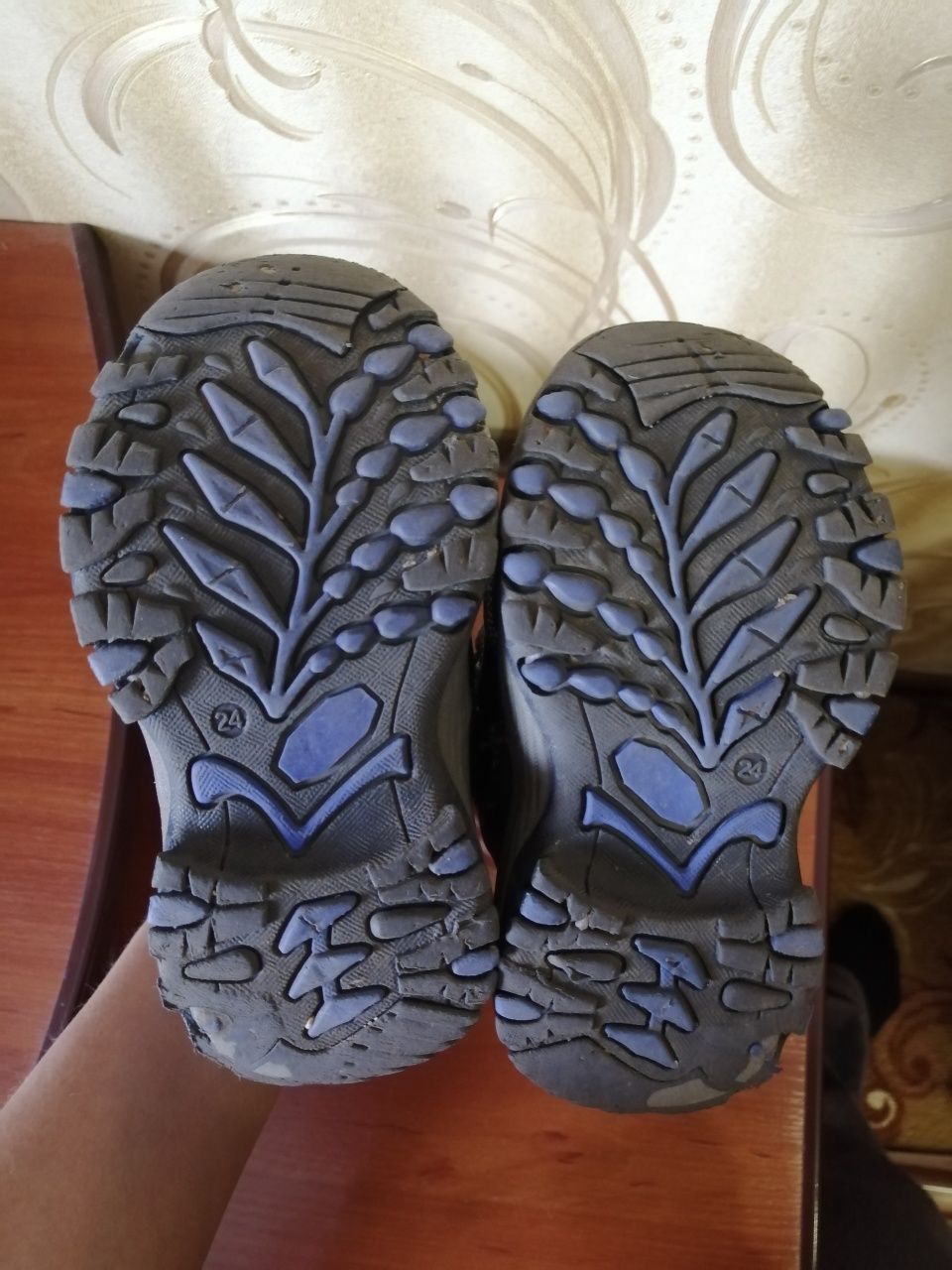 Зимние термо сапожки-ботинки, 24 размер