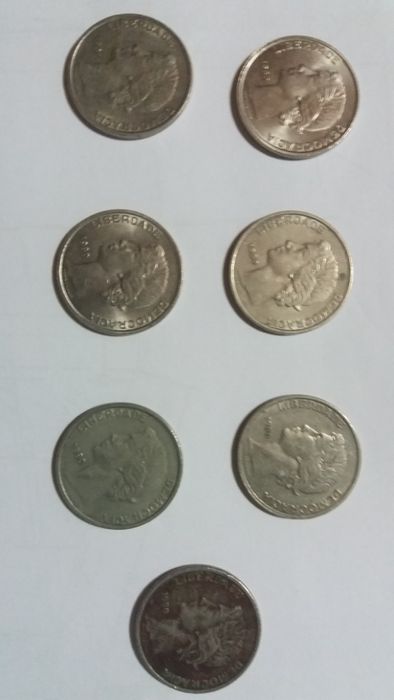 Moedas 25$00 Republica Portuguesa