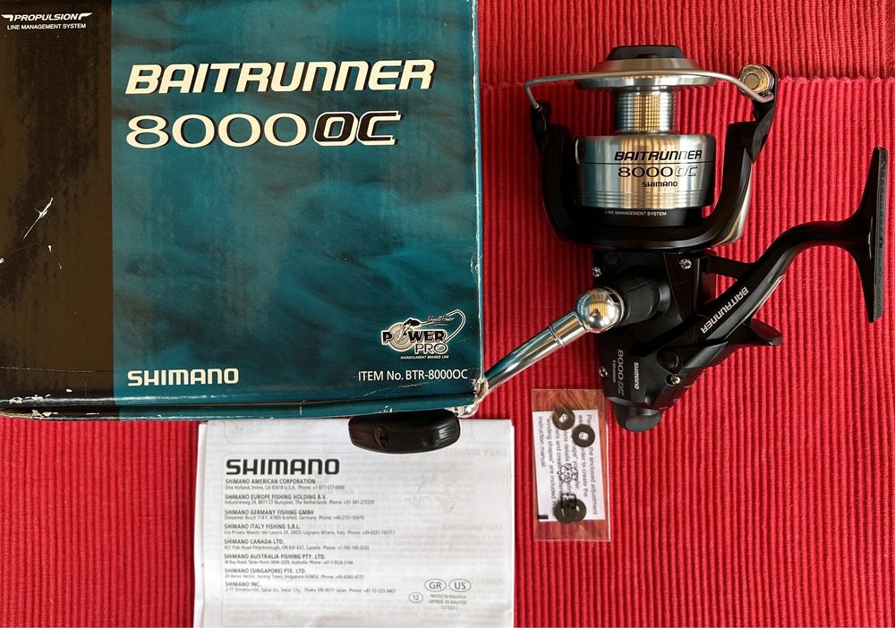 Kolowrotek Shimano Baitrunner 8000 OC stan bdb