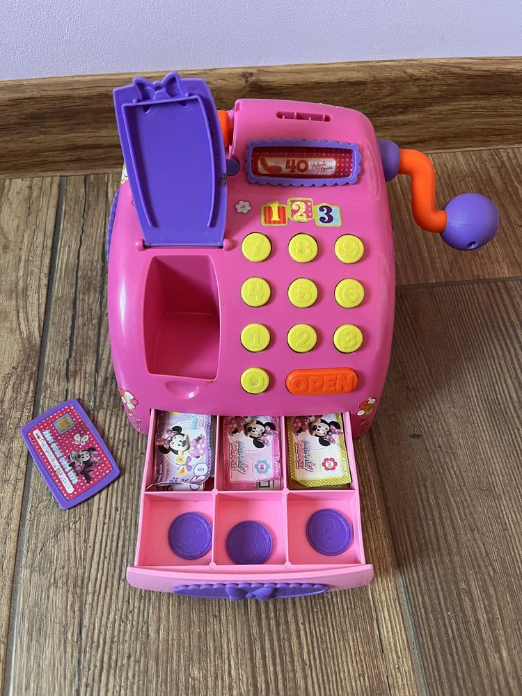 kasa zabawkowa myszka minnie