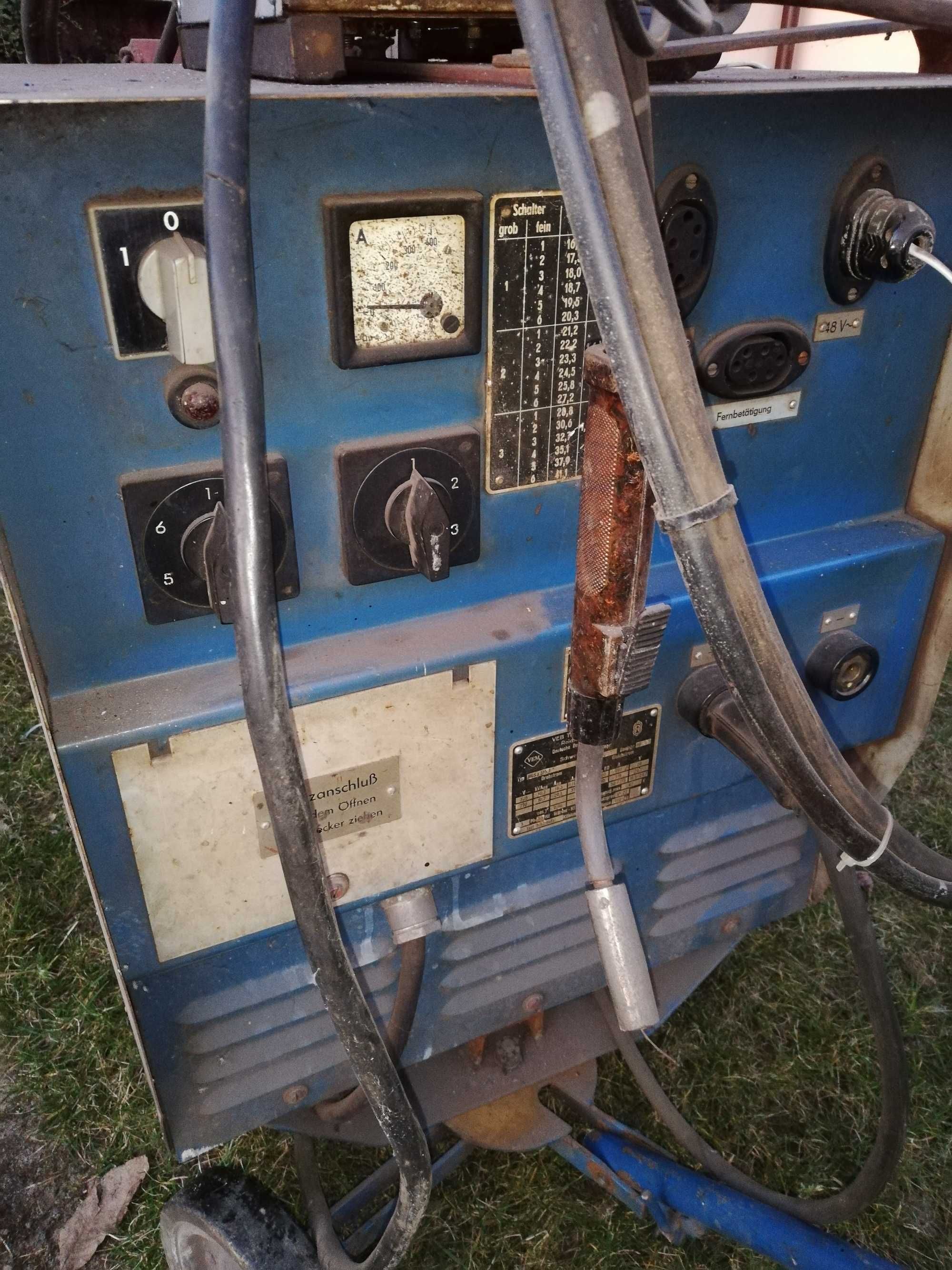 Spawarka migomat DDR Compakta RGS a 315.1 A podajnik Mansfeld 315 A