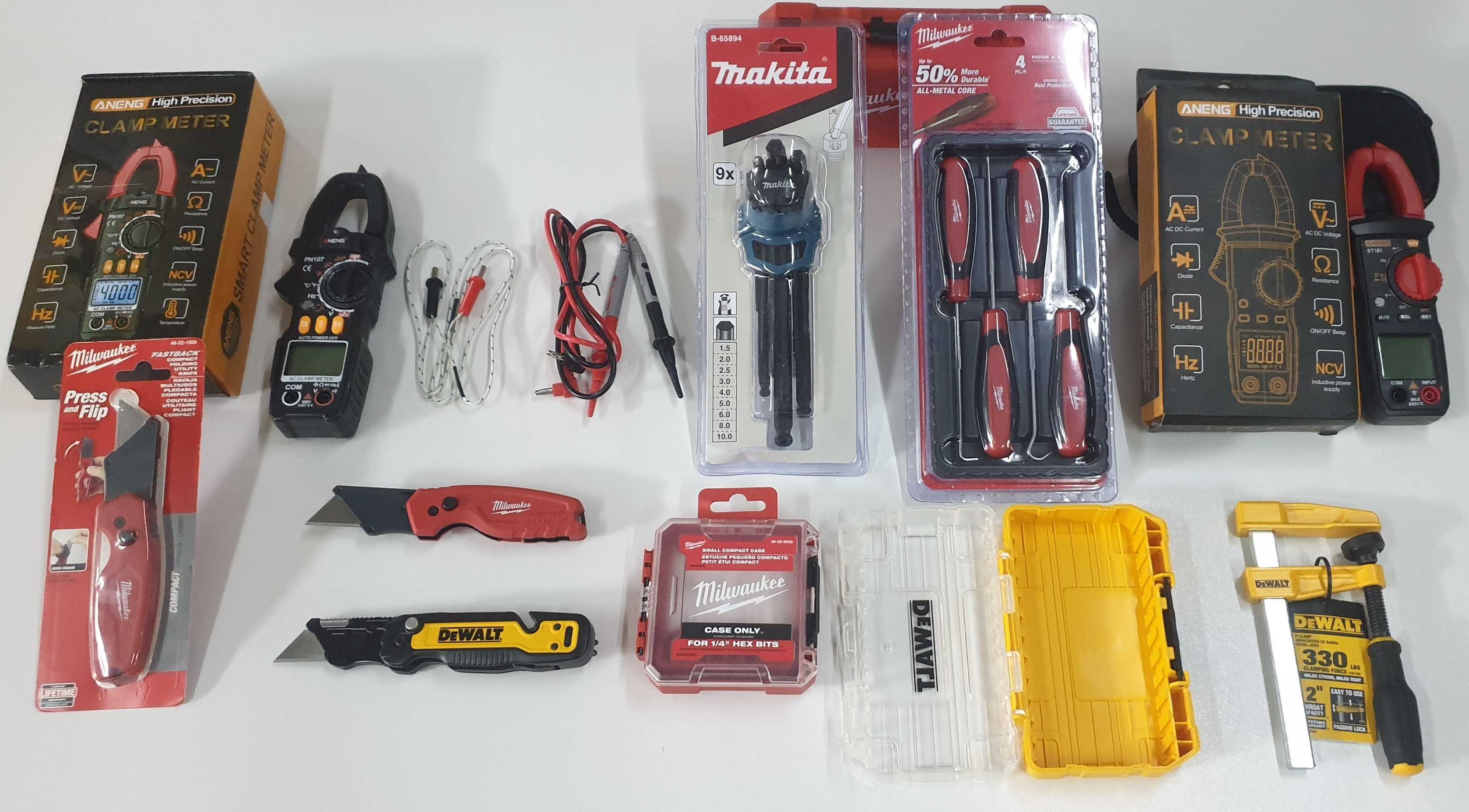 Новий інструмент Dewalt, Milwaukee, Makita, Bosch