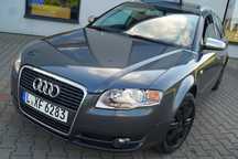 Audi A4 2.0/131KM, 2xKlimatr, Szyber, 2xParktr, Oryg. lakier, Zadbana, Zobacz