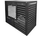 Osłona Pompy Ciepła 120X60X150Cm Antracyt Zabudowa Nb434