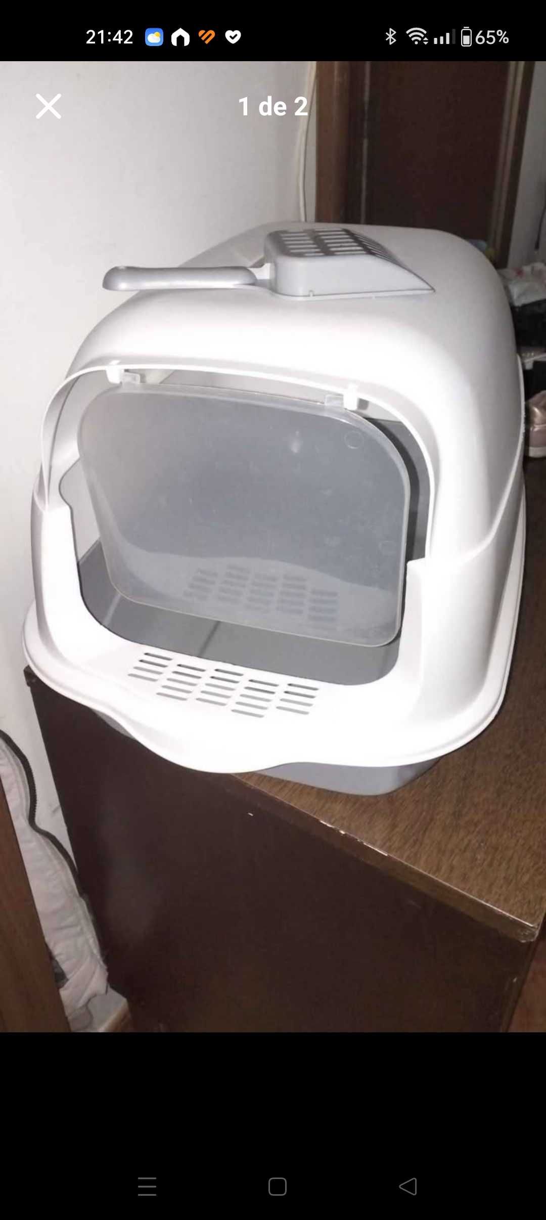 WC de gato prática