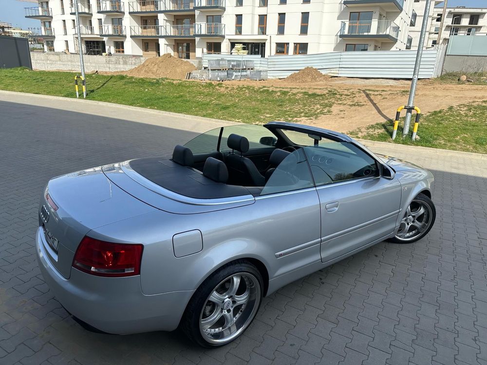Audi A4 1,8 T kabriolet. Piękne i zadbane