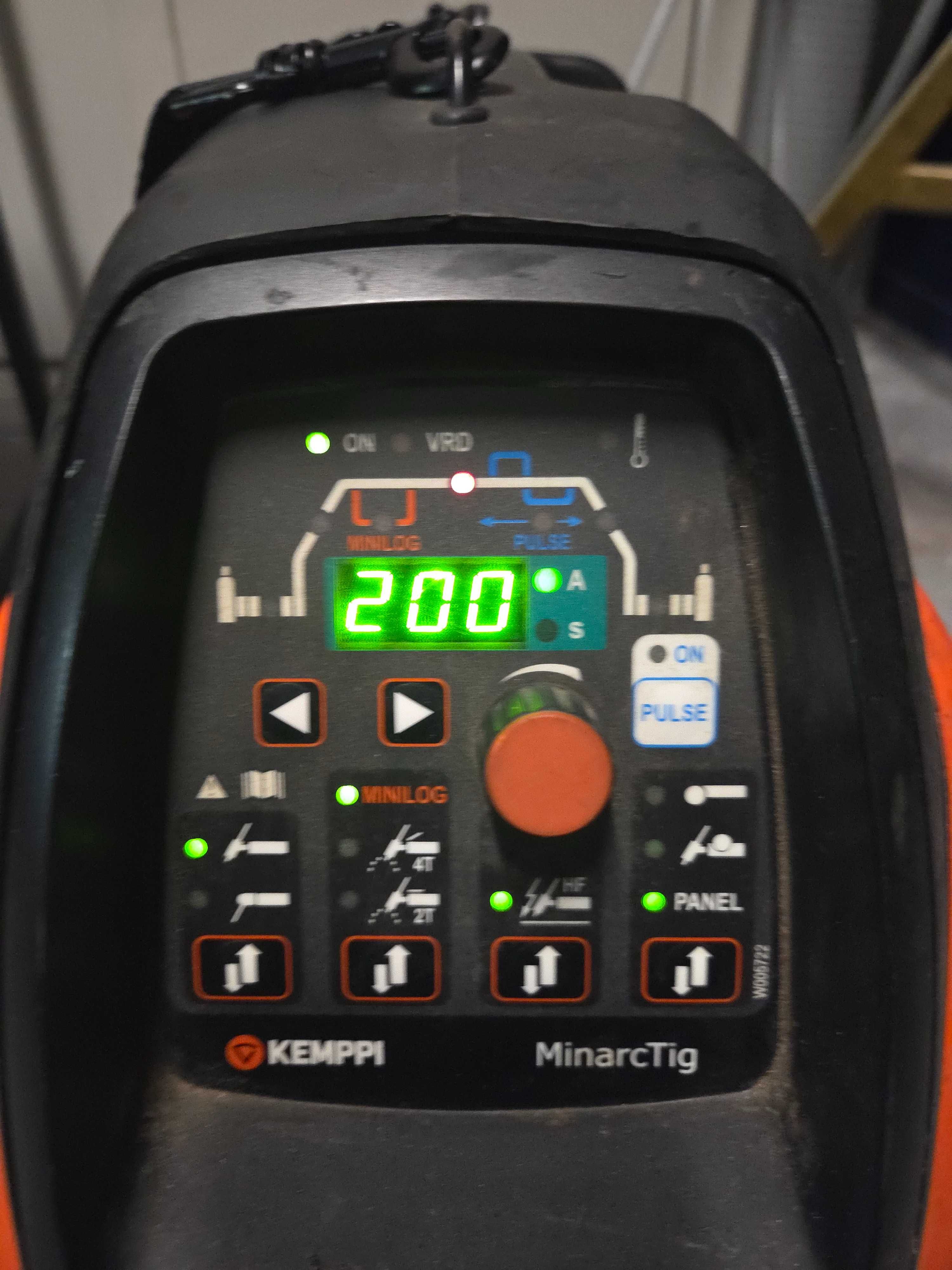Kemppi minarctig 200 mlp spawarka tig puls pakiet 8m stan bdb
