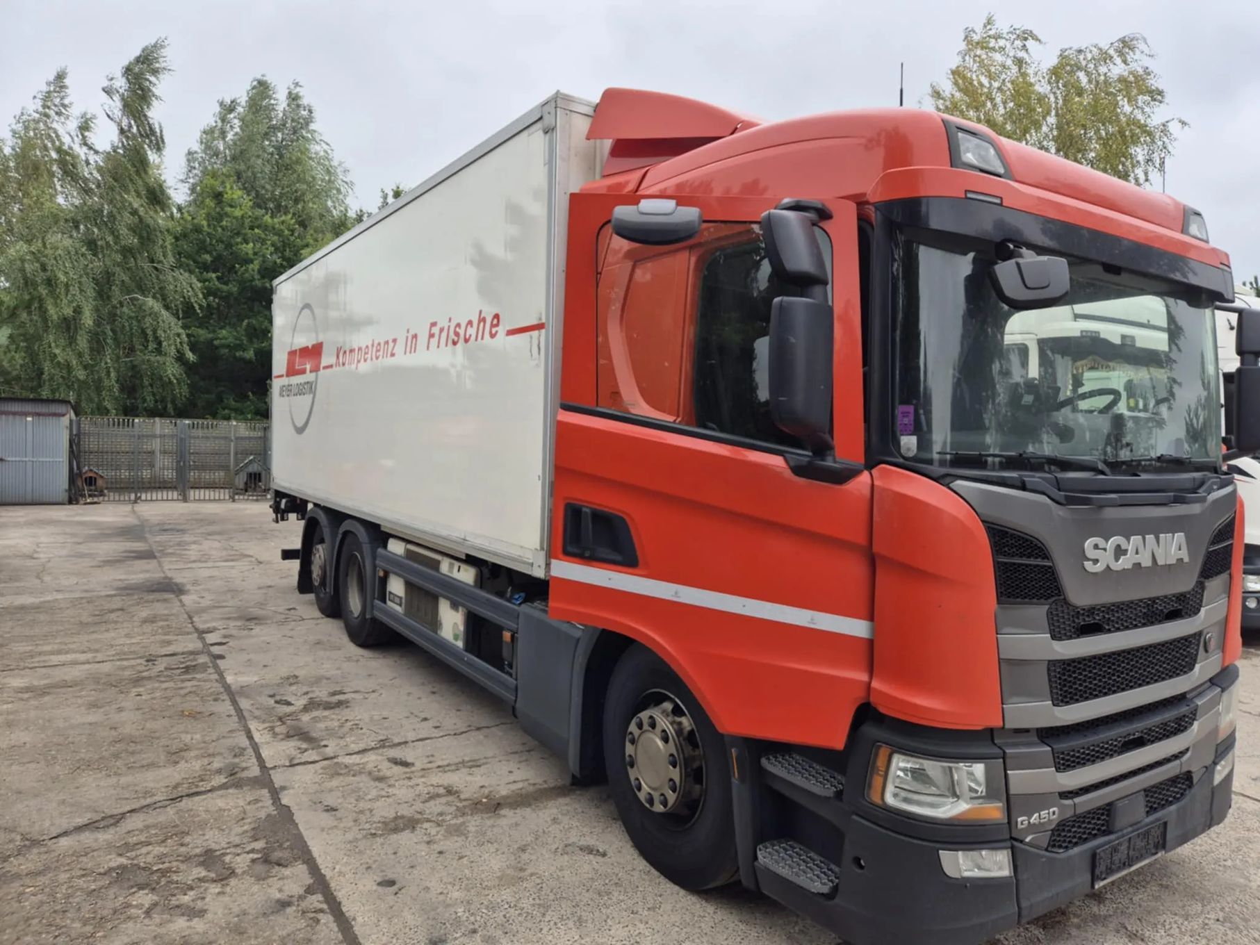 Scania G450  Chłodnia Thermo King 18 palet fuul serwis  winda Bar 2019