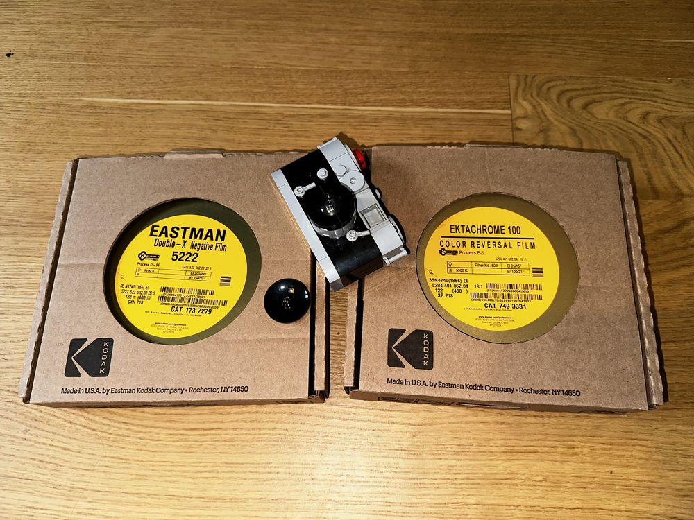 Fujifilm Eterna Kodak Vision3 Vision2 Double-X Ektachrome