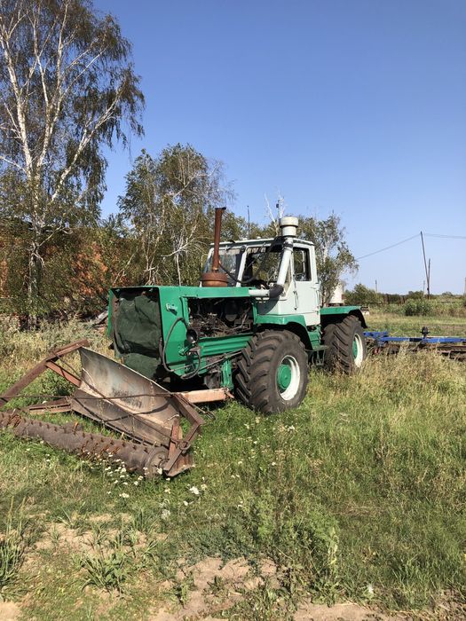 Трактор т-150 , на радиоуправлении для розминирования