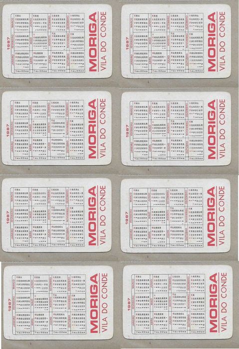 José Afonso	- - - - -	Calendários