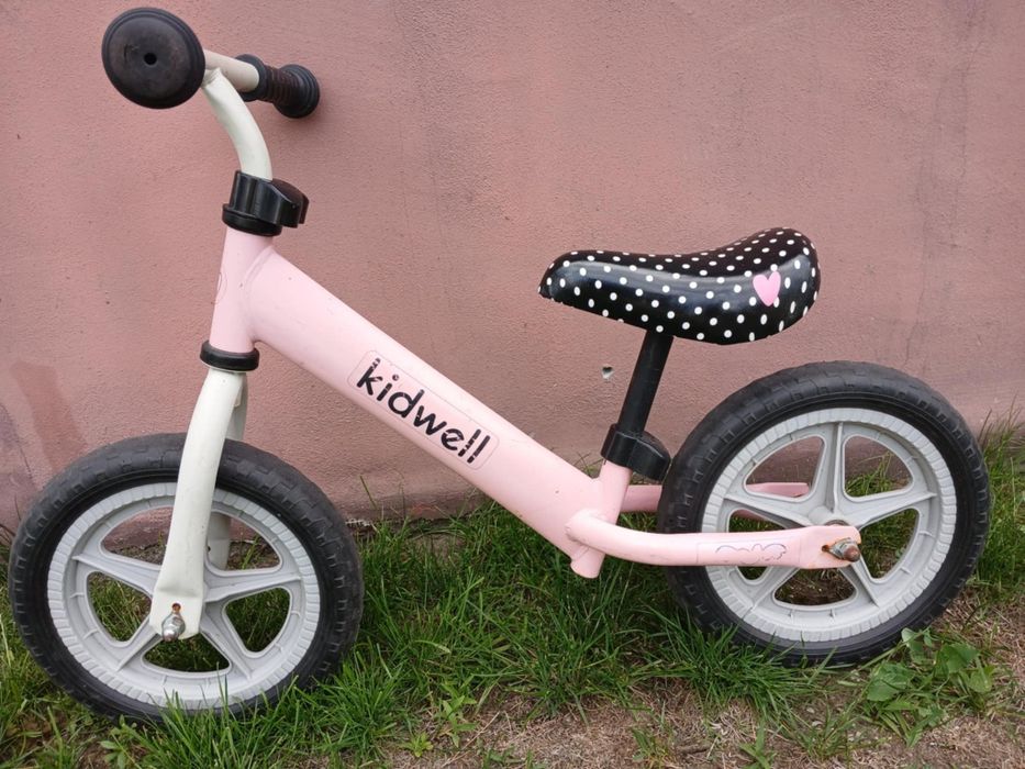 Rowerek biegowy kidwell różowy